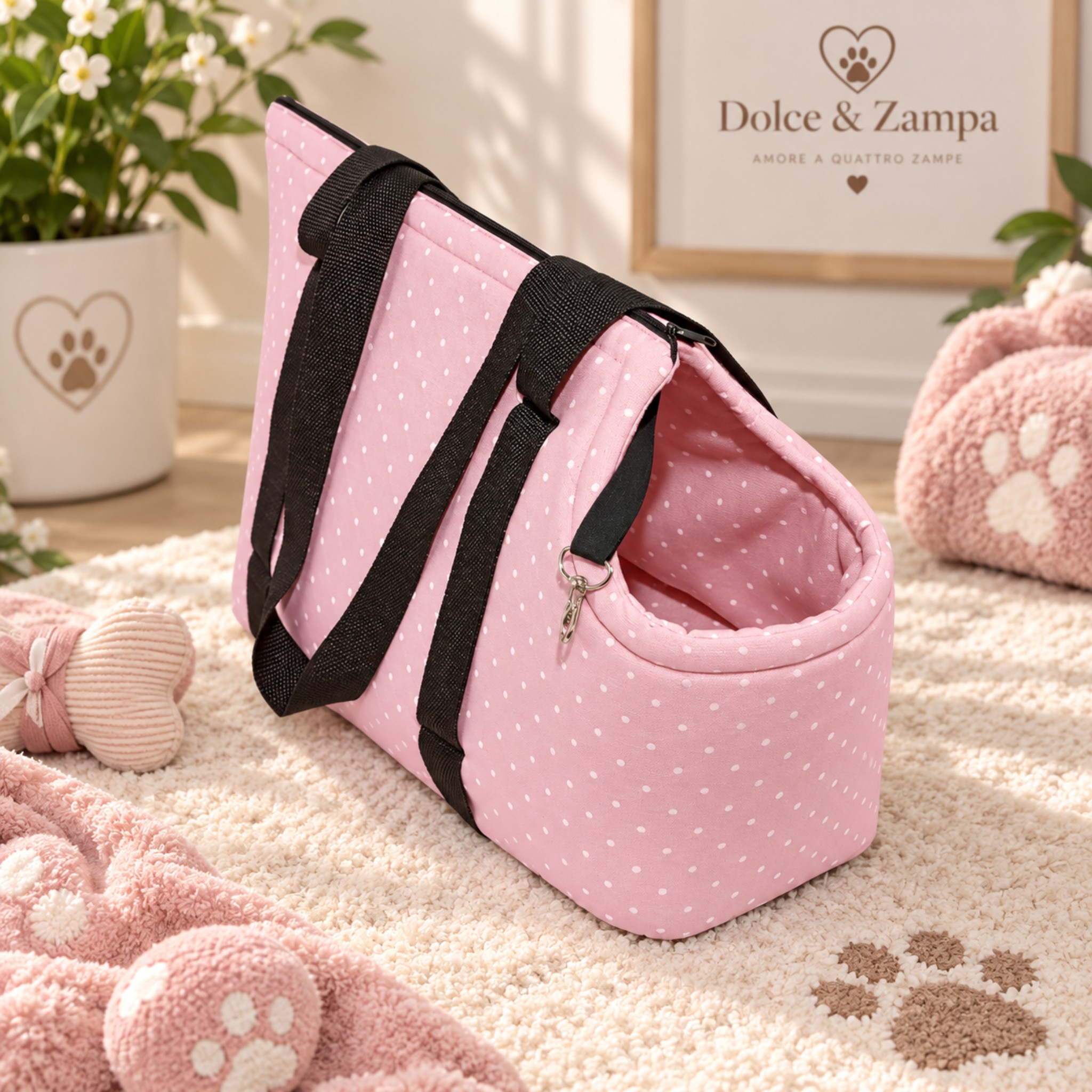 Trasportino Minnie e Mickey per cani